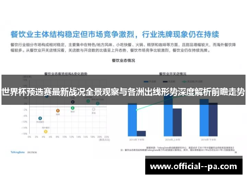 世界杯预选赛最新战况全景观察与各洲出线形势深度解析前瞻走势